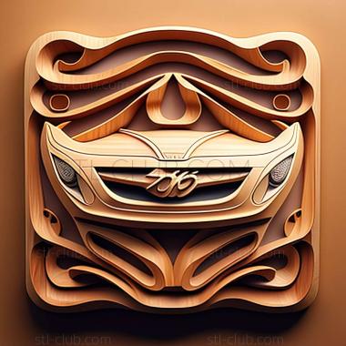 3D модель Hyundai Scoupe (STL)